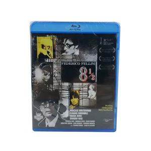 8 1/2 Otto e Mezzo Blu Ray film Fellini Versione Restaurata nuovo sigillato - Imagen 1 de 2
