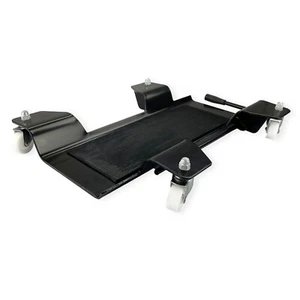 CAVALLETTO PEDANA CARRELLO SPOSTA MOTO SCOOTER UNIVERSALE 4RUOTE GARAGE MAX250kg - Foto 1 di 5
