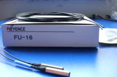NUEVO INTERRUPTOR SENSOR FIBRA ÓPTICA DIGITAL KEYENCE FU-16 FU16 UNIDAD TRANSMISIVA PLC Foto 1 de 4