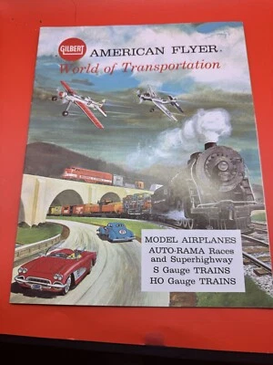 American Flyer Trains 1962 A.C. Gilbert catálogo tren oficial vintage original Foto 1 de 4