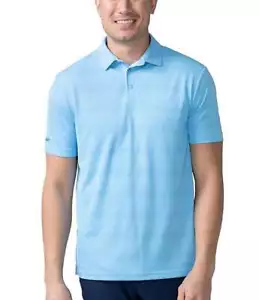 BLACK CLOVER LIVE LUCKY MEN'S SHADY LANE LIGHT BLUE GOLF POLO L or XL - Picture 1 of 4