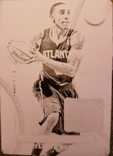 JEFF TEAGUE 2012-13 Panini Totally Certified PRINTING PLATE SP 1/1 Hawks Celtics