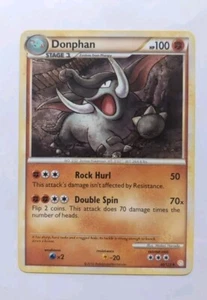 Pokémon TCG Donphan Heartgold & Soulsilver 40/123 Regular Uncommon - Picture 1 of 2