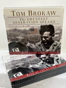 The Greatest Generation Tom Brokaw Audiobook 3 CD set New Sealed - Picture 1 of 3