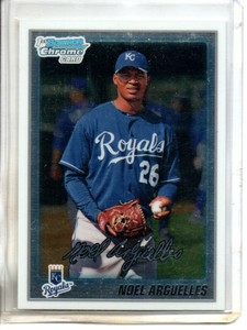 2010 BOWMAN CHROME NOEL ARGUELLES ROOKIE