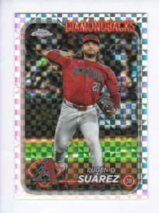 Aggiornamento 2024 Topps Chrome #USC74 EUGENIO SUAREZ Arizona Diamondbacks X-FRACTOR - Foto 1 di 2