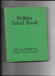 watkins salad book 1946 J.R. Watkins company cookbook vintage - Picture 1 of 2