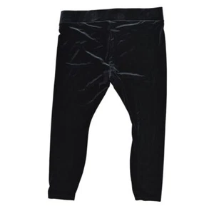 NEW J. Crew Black Plus Size 2X Pull-On Pants - New With Tags Velvet Microfiber - Picture 1 of 8