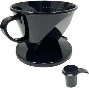 Goldtone #2 Cone Style Pour over Coffee Dripper, Portable Pour over Coffee - Picture 1 of 12