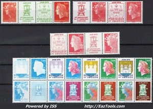 FRANCE 40 ANS DU 1ER TIMBRE POSTE DE BOULAZAC N°4459/4472 NEUF ** SANS CHARNIERE - Picture 1 of 2