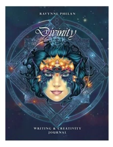 Illustrated Divinity Diary - Metaphysical Journaling Gift, Artist Ravynne Phelan - Picture 1 of 1