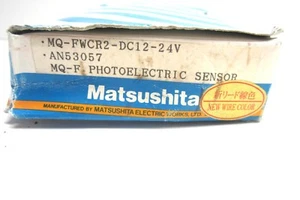 NEW MATSUSHITA MQ-FWCR2-DC12-24V PHOTO SENSOR MQFWCR2DC1224V - Picture 1 of 1
