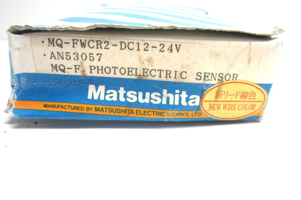 НОВЫЙ MATSUSHITA MQ-FWCR2-DC12-24V ФОТО ДАТЧИК MQFWCR2DC1224V - Изображение 1 из 1
