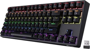 RK ROYAL KLUDGE RK87 Sink87G RGB Wireless TKL Mechanical Gaming Keyboard - Picture 1 of 8