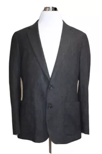 Giacca blazer tweed J CREW ludlow moon tuta sportiva cappotto slim 42 R grigio scuro foderato - Foto 1 di 7