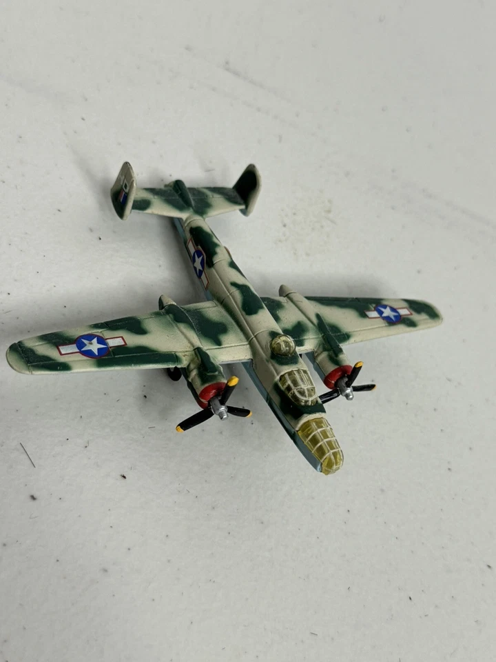 Diecast Metal Historical B-25J Mitchell Airplane - Image 1 of 4