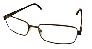 Jones New York Mens Metal Rectangle Eyewear Frame, Gunmetal J340. 56mm - Picture 1 of 8