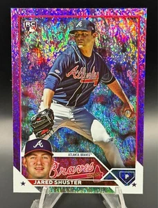 2023 Topps Update Series - Jared Shuster Purple /799 RC - Atlanta Braves #US324 - Picture 1 of 2