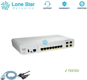 Cisco WS-C2960CG-8TC-L 8 Ethernet Ports, LAN Base Compact Switch - Lifetime WRNTY - Bild 1 von 1