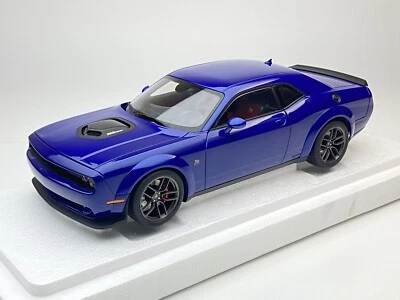 AUTOART 1/18 71772DODGE CHALLENGER R/T SCAT PACK 2022 BLUE (MR BBR NOREV MAKEUP  - Immagine 1 di 4