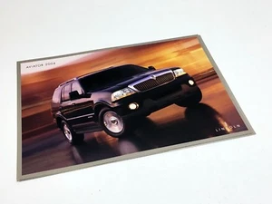 Folleto de vista previa de Lincoln Aviator 2004 - Imagen 1 de 1