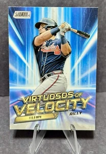 2023 Stadium Club - Austin Riley - Virtuosos of Velocity #VV-18 Atlanta Braves - Picture 1 of 2