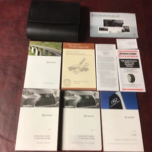 2019 LEXUS IS 350 250 + AWD OWNERS MANUAL REF MAINT GUIDE CASE ALL MODELS - Bild 1 von 7