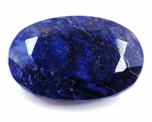 200-220 quilates Impresionante Zafiro Azul Natural Forma Ovalada Certificado EGL Piedra Preciosa DNY - Imagen 1 de 8