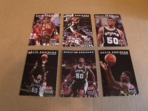 Lote de 10 tarjetas Skybox 1992-93 Estados Unidos David Robinson - Imagen 1 de 2