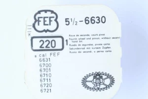 FEF 6630 6700 6710 6720 Part 220 Roue seconde Second wheel Ruota secondi NOS - Picture 1 of 2