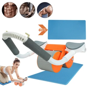 Automatisches Rebound Bauchroller Heim-Bauchmuskeltrainer Bauchtrainer Roller - Bild 1 von 12