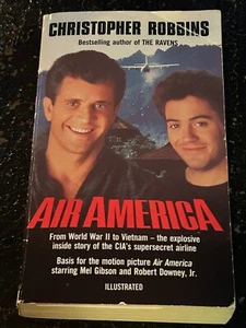AIR AMERICA by Christopher Robbins (Paperback, 1990) NOVEL MADE INTO MOVIE - Picture 1 of 2