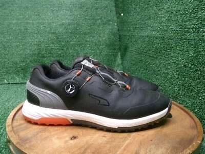 Zapato de golf Puma ALPHACAT NITRO disco sin clavos negro tono silencioso rojo explosión talla 11 Foto 1 de 4