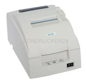 Impresora de bonos impresora de caja Epson TM-U TMU 220 B blanco USB con accesorios/fuente de alimentación - Imagen 1 de 3