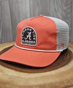 Cappello Berretto Regolabile Alabama Crimson Tide 47 Marca Golfista Corda SnapBack Alt Color - Foto 1 di 12