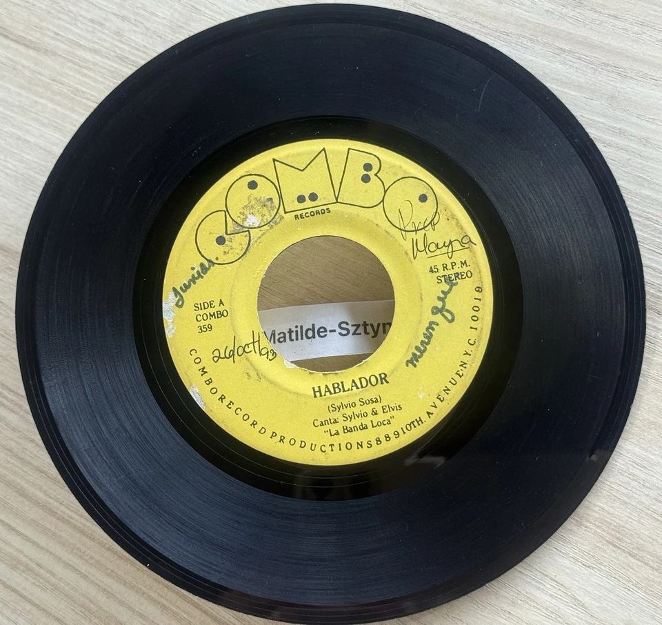 LA BANDA LOCA Hablador/Cargo  COMBO 45RPM Vinyl 7" Merengue Bachata Rare  Hear Foto 1 de 4