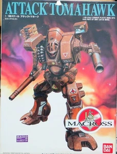 Bandai Attack Tomahawk MBR-04-MKVI 1/100 Scale Plastic Model Macross Destroid - Picture 1 of 2