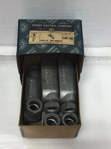 Gedney Electric LRE-100 Type LR 1" EMT Bodies w/o Top Cover - Box of 5 - Picture 1 of 7