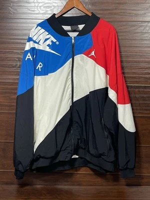 Chaqueta Jordan Legacy AJ4 Ligera Estampada Calce Suelto Para Hombre Talla 3XL CQ8307-010 Foto 1 de 4