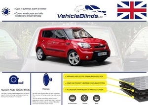 Parasole auto per Kia Soul (2008-2014) 5 porte LUCE - Foto 1 di 54