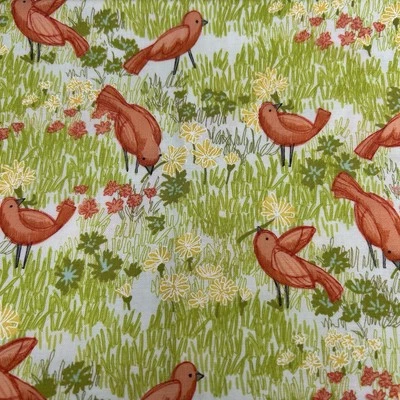 1/2 Yd Dandi Annie 48631-11 Cloud Little Birds Moda Fabrics Robin Pickens Floral - Image 1 of 4