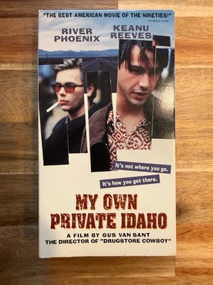My Own Private Idaho (1992) VHS Tape Gus Van Sant Keanu Reeves River Phoenix - Image 1 of 3