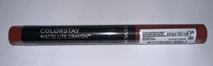 Color de labios Revlon ColorStay Matte Lite crayón 008 ELLA VUELA ¡Nuevo sellado! - Imagen 1 de 3