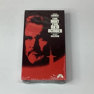 The Hunt for Red October VHS 1990 Action Thriller Original Release Paramount - Bild 1 von 4