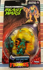Vintage 1997 Kenner Transformers Beast Wars Fuzors Quickstrike Factory Sealed - Picture 1 of 6