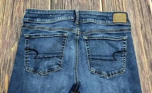 Jeans svasati American Eagle Artist donna taglia 12 regular super elasticizzato - Foto 1 di 11