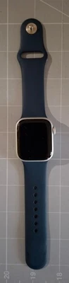 Apple watch series 9 41mm silver bezel,storm blue strap - Image 1 of 4
