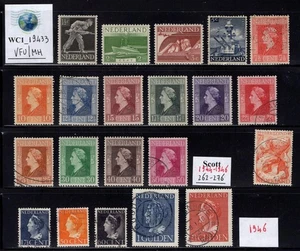 WC1_19433. PAÍSES BAJOS. Bonito lote de sellos 1944-1946. Usado/MH - Imagen 1 de 1