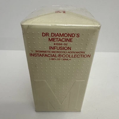 Dr. Diamond’s Metacine Instafacial Infusion Biomimetic Microcollagen  SEALED - Image 1 of 4