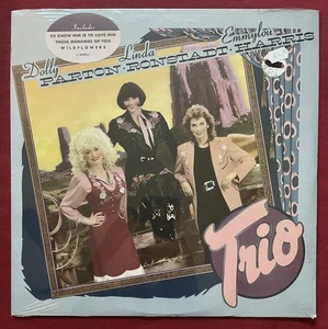 TRIO~DOLLY PARTON LINDA RONSTADT EMMYLOU HARRIS LP MINT SEALED (1987) ORIG 1ST! - Picture 1 of 2